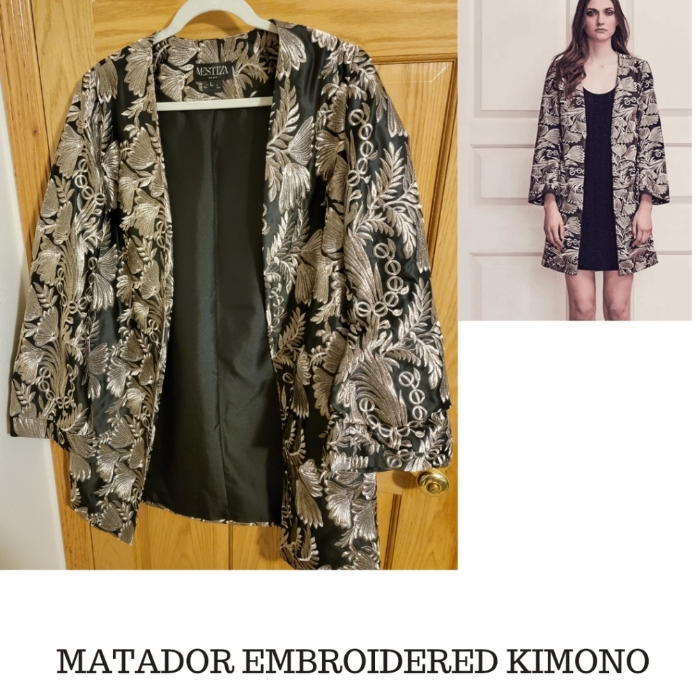 MATADOR EMBROIDERED KIMONO 